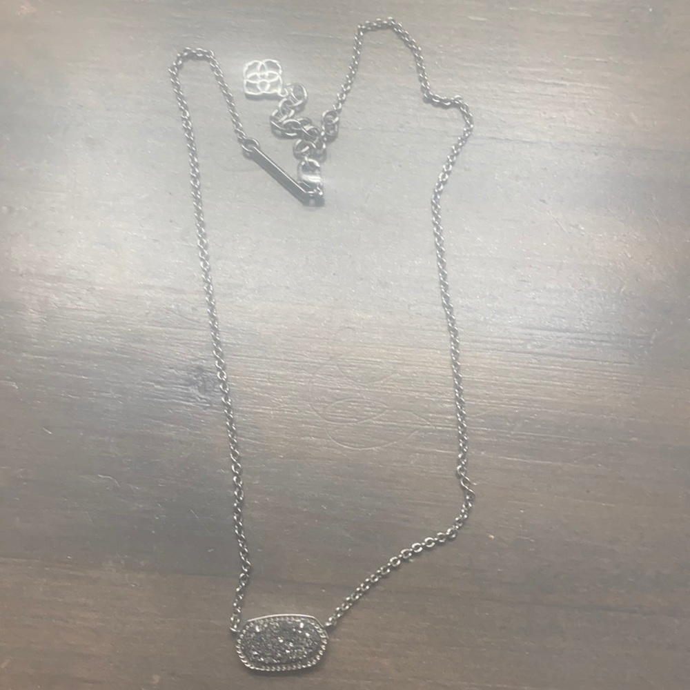 Kendra Scott druzy necklace. Like new